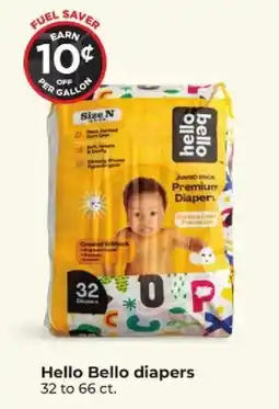 Hy-Vee Hello Bello diapers offer