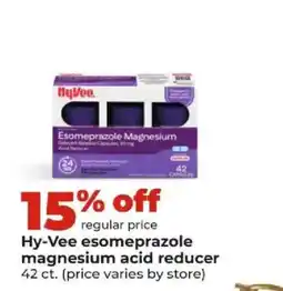 Hy-Vee Hy-Vee esomeprazole magnesium acid reducer offer