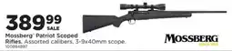 Mills Fleet Farm Mossberg patriot scoped rifles offer