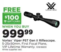 Mills Fleet Farm Vortex Viper PST Gen II Riflescope offer
