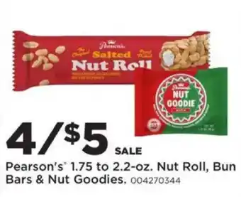 Mills Fleet Farm Pearson's Nut Roll, Bun Bars & Nut Goodies offer