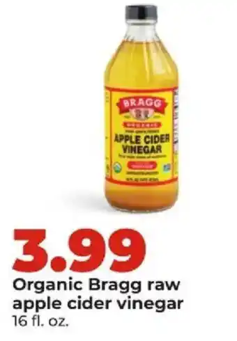 Organic Bragg raw apple cider vinegar