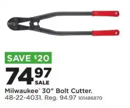 Mills Fleet Farm Milwaukee 30" Bolt Cutter offer
