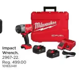 Mills Fleet Farm Milwaukee impact wrench offer