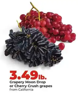 Hy-Vee Grapery Moon Drop or Cherry Crush grapes offer