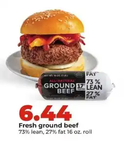 Hy-Vee All-natural ground beef offer