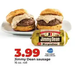 Hy-Vee Jimmy Dean sausage offer