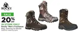 Mills Fleet Farm Rocky Men's Footwear offer
