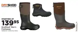 Mills Fleet Farm DryShod Men's Footwear offer