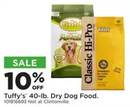 Mills Fleet Farm Tuffy's Dry Dog Food offer