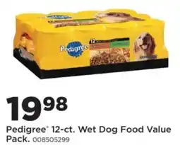 Mills Fleet Farm Pedigree wet dog food value pack offer