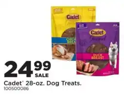 Mills Fleet Farm Cadet dog treats offer