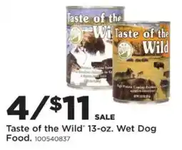 Mills Fleet Farm Taste of the Wild Wet Dog Food offer