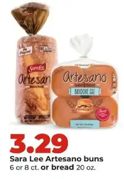 Hy-Vee Sara Lee Artesano buns offer