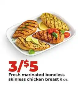 Hy-Vee Fresh marinated boneless skinless chicken breast offer
