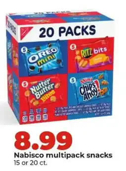 Hy-Vee Nabisco multipack snacks offer
