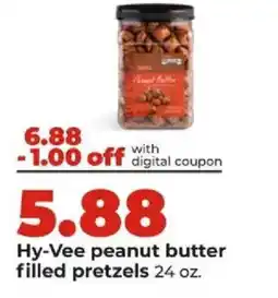 Hy-Vee Hy-Vee peanut butter filled pretzels offer