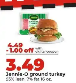 Hy-Vee Jennie-O ground turkey offer