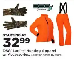 Mills Fleet Farm DSG Ladies' Hunting Apparel or Accessories offer