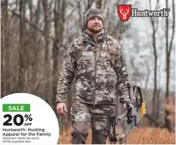 Mills Fleet Farm Huntworth Hunting Apparel for the Family offer