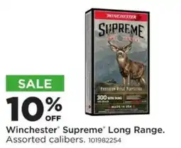 Mills Fleet Farm Winchester Supreme Long Range offer