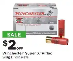 Mills Fleet Farm Winchester Super X Rifled Slugs offer