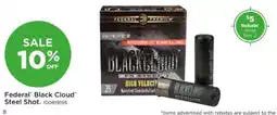 Mills Fleet Farm Federal Black Cloud Steel Shot offer