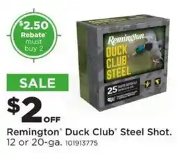 Mills Fleet Farm Remington Duck Club Steel Shot offer