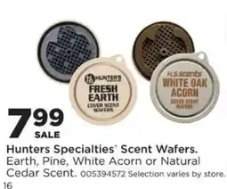 Mills Fleet Farm Hunters Specialties Scent Wafers offer