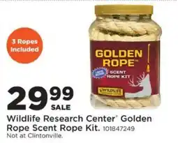 Mills Fleet Farm Wildlife Research Center Golden Rope Scent Rope Kit offer