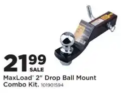 Mills Fleet Farm MaxLoad 2" Drop Ball Mount Combo Kit offer