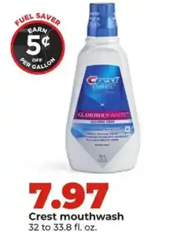 Hy-Vee Crest mouthwash offer