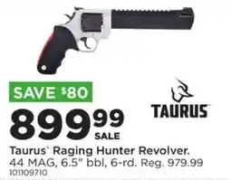 Mills Fleet Farm Taurus Raging Hunter Revolver offer