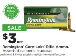 Mills Fleet Farm Remington Core-Lokt Rifle Ammo offer