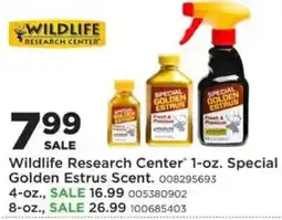 Mills Fleet Farm Wildlife Research Center Special Golden Estrus Scent offer