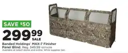Mills Fleet Farm Banded Holdings MAX-7 Finisher Panel Blind offer