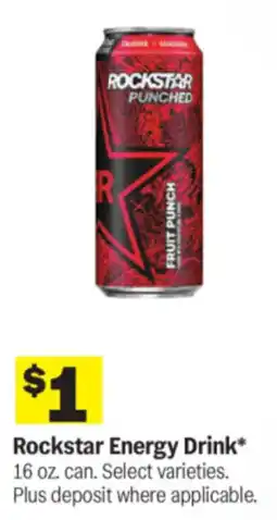 Meijer Rockstar Energy Drink offer