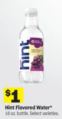 Meijer Hint Flavored Water offer