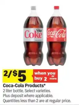Meijer Coca-Cola Products offer