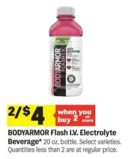 Meijer Bodyarmor flash i.v. electrolyte beverage offer