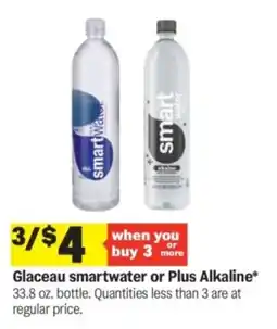 Meijer Glaceau smartwater or Plus Alkaline offer