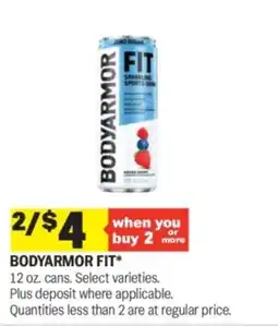 Meijer Bodyarmor fit offer