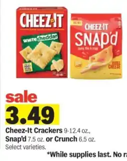 Meijer Cheez-It Crackers offer