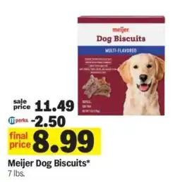 Meijer Meijer Dog Biscuits offer