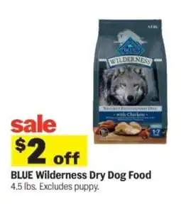 Meijer Blue Wilderness Dry Dog Food offer