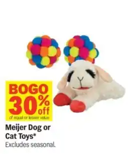 Meijer Meijer Dog or Cat Toys offer