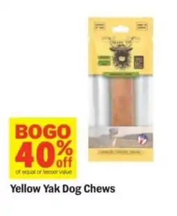 Meijer Yellow Yak Dog Chews offer