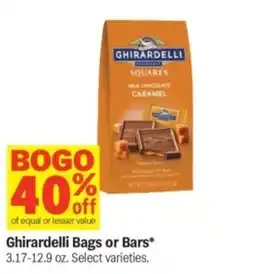 Meijer Ghirardelli bags or bars offer