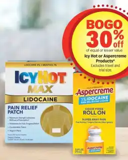 Meijer Icy Hot or Aspercreme Products offer