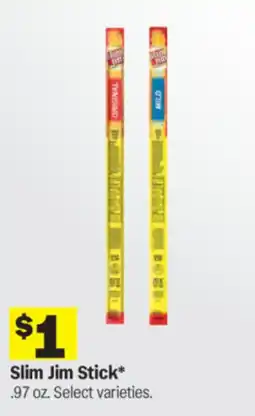 Meijer Slim Jim Stick offer